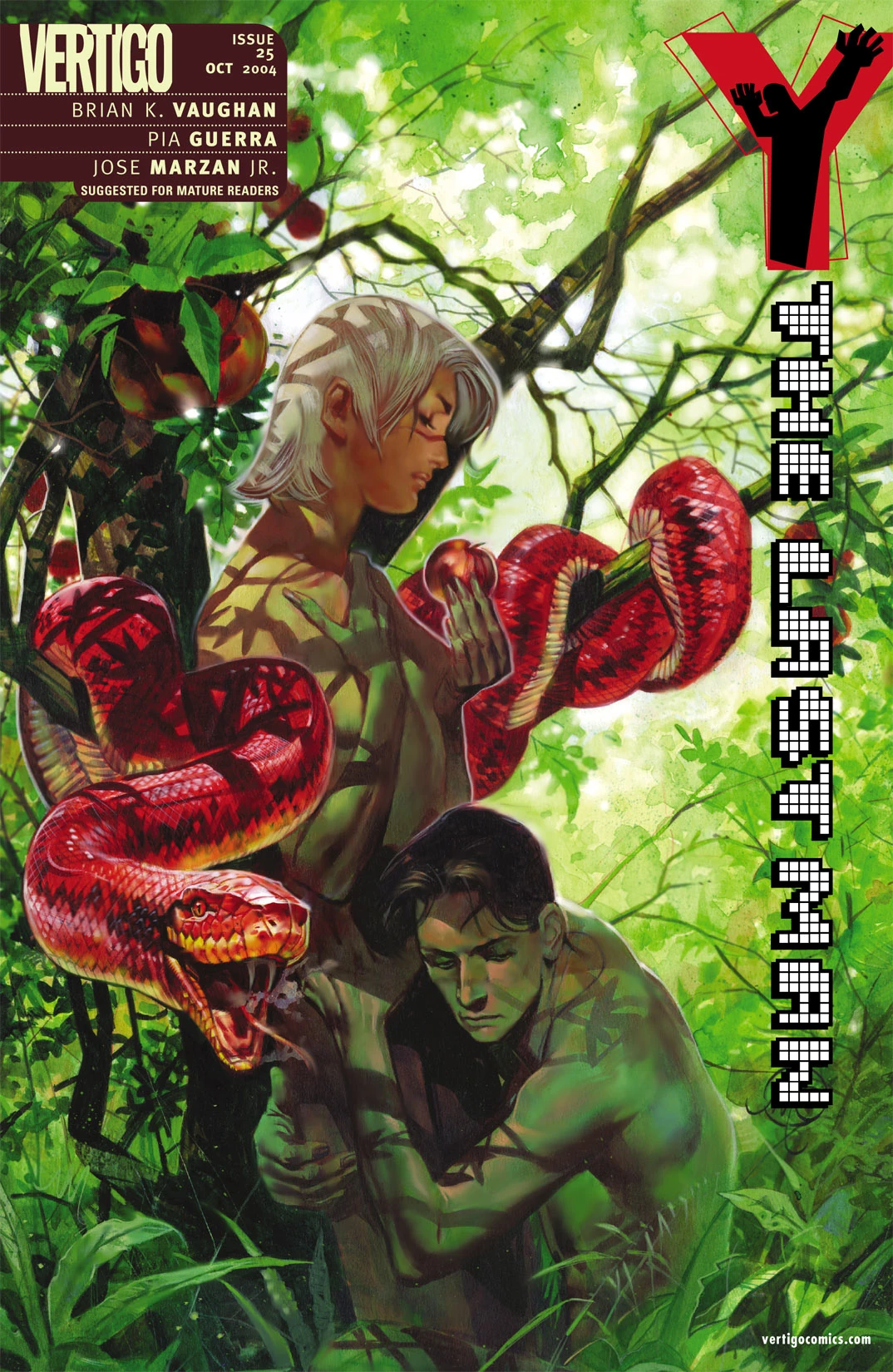 Y: The Last Man #25 (DC, 2004 — Cover A) cover